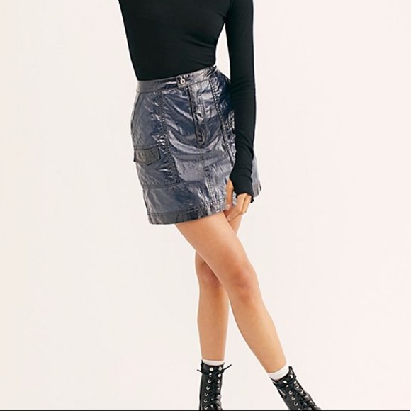Free People Mini Skirt - Picture 2 of 4